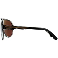 Carrera Sunglasses 1057/S 2M2 YL Black Gold Gold High Contrast Polariz