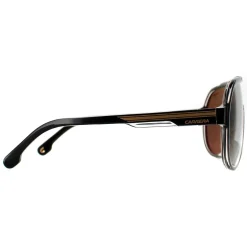 Carrera Sunglasses 1057/S 2M2 YL Black Gold Gold High Contrast Polariz