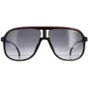 Carrera Sunglasses 1047/S OIT 9O Black Red Dark Grey Gradient