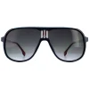 Carrera Sunglasses 1007/S PJP 9O Blue Silver Dark Grey Gradient