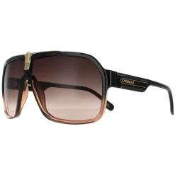 Carrera Sunglasses 1014/S R60 HA Black Brown Brown Gradient