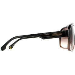Carrera Sunglasses 1014/S R60 HA Black Brown Brown Gradient