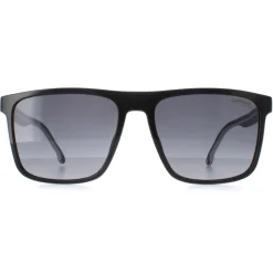 Carrera Sunglasses 8064/S 80S 9O Black and White Dark Grey Gradient