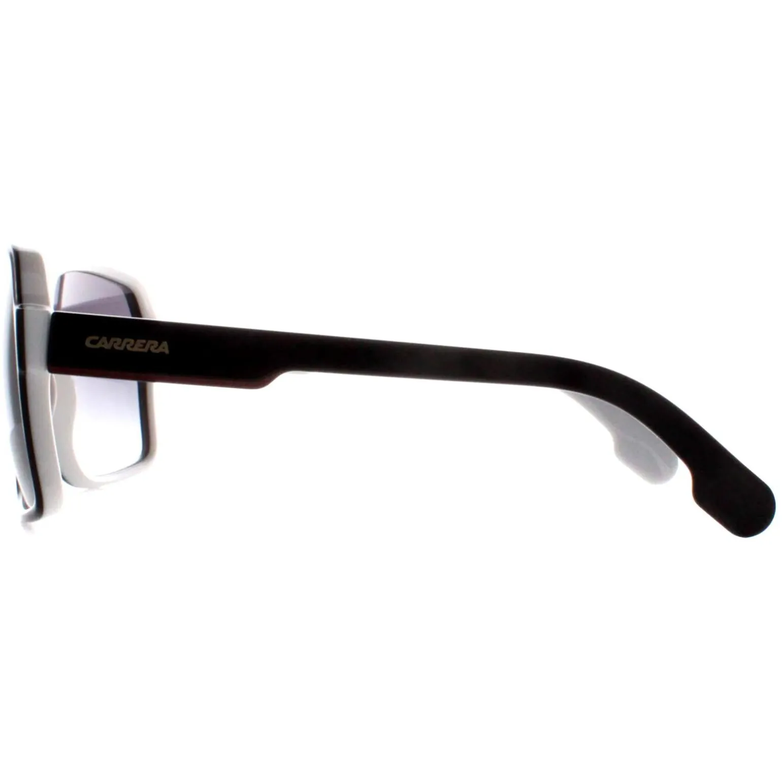 Carrera Sunglasses 1001/S 80S 9O Black White Dark Grey Gradient
