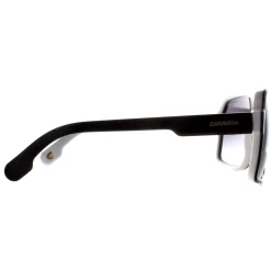 Carrera Sunglasses 1001/S 80S 9O Black White Dark Grey Gradient