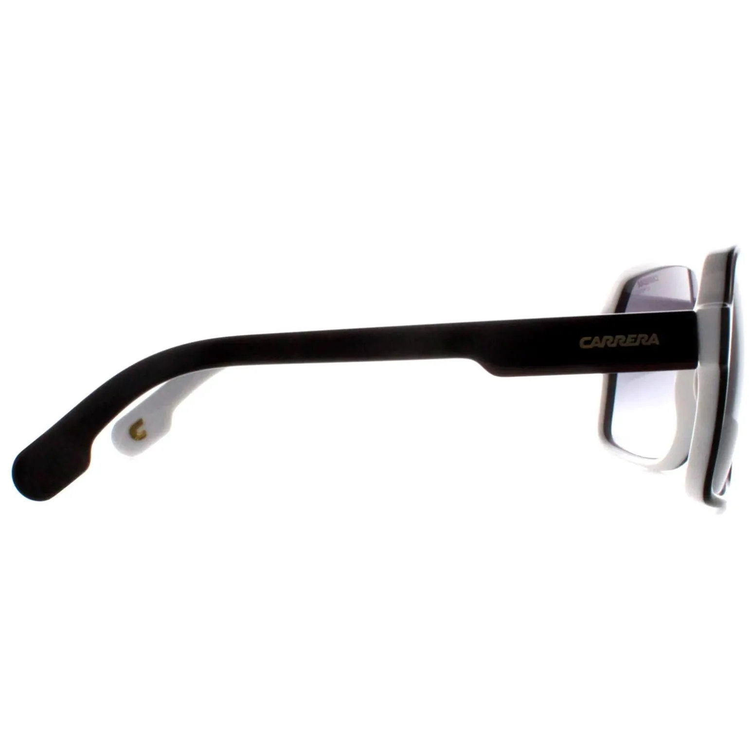 Carrera Sunglasses 1001/S 80S 9O Black White Dark Grey Gradient