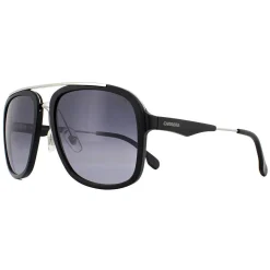 Carrera Sunglasses 133/S TI7 9O Ruthenium Matte Black Dark Grey Gradie