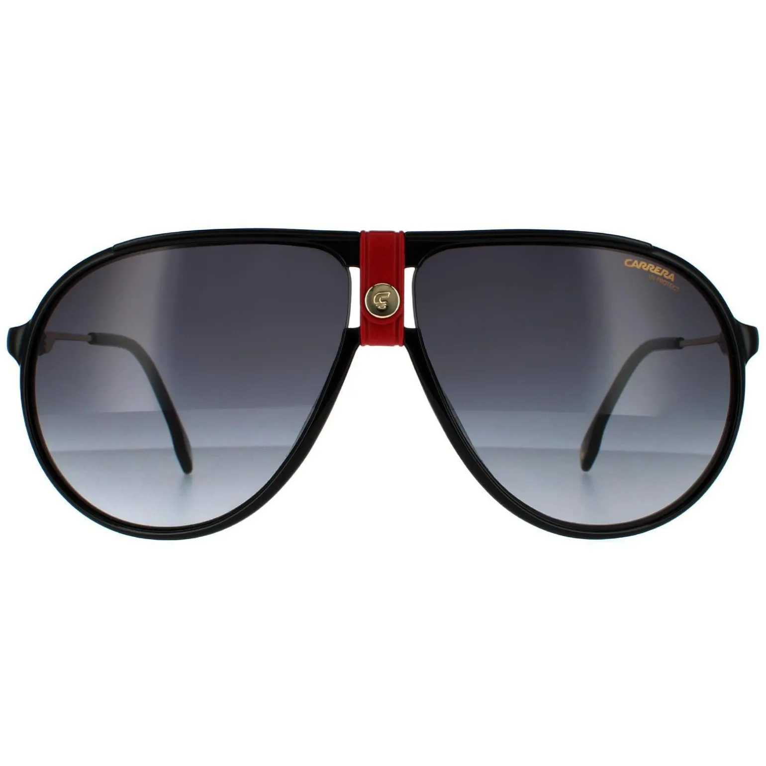 Carrera Sunglasses 1034S Y11 9O Gold Red and Black Grey Gradient