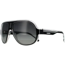 Carrera Sunglasses Speedway/N 80S WJ Black White Grey Gradient Polariz