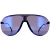 Carrera Sunglasses SuperChampion D51 XT Black Blue Blue Sky Mirror