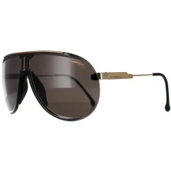 Carrera Sunglasses SuperChampion 2M2 2K Black Gold Grey Antireflex