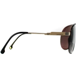 Carrera Sunglasses SuperChampion 2M2 2K Black Gold Grey Antireflex