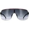 Carrera Sunglasses Topcar 1/N T4O 9O Black Crystal White Red Dark Grey
