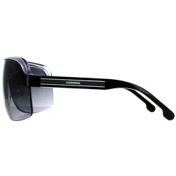 Carrera Sunglasses Topcar 1/N 80S 9O Black White Dark Grey Gradient