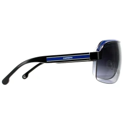 Carrera Sunglasses Topcar 1/N T5C 9O Black Crystal White Blue Dark Gre