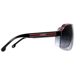 Carrera Sunglasses Topcar 1/N T4O 9O Black Crystal White Red Dark Grey