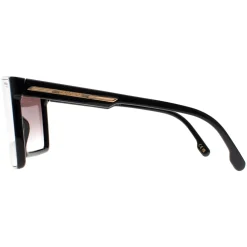 Carrera Sunglasses Victory C 07/S 807 YK Black Gold Mirror on Burgundy
