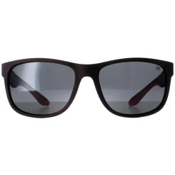 Caterpillar Sunglasses CTS-8011 108P Matte Dark Grey Silver Flash Pola