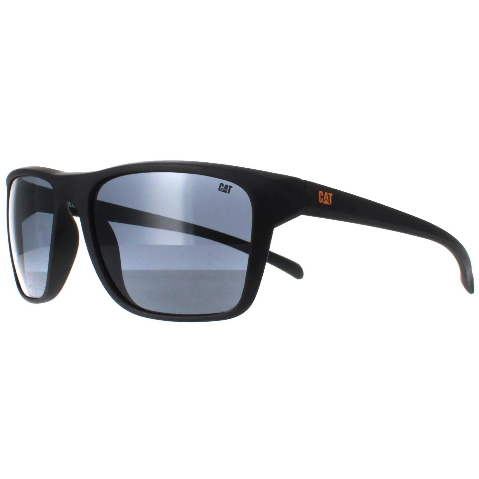 Caterpillar Sunglasses CTS-8012 104P Matte Black Smoke Polarized