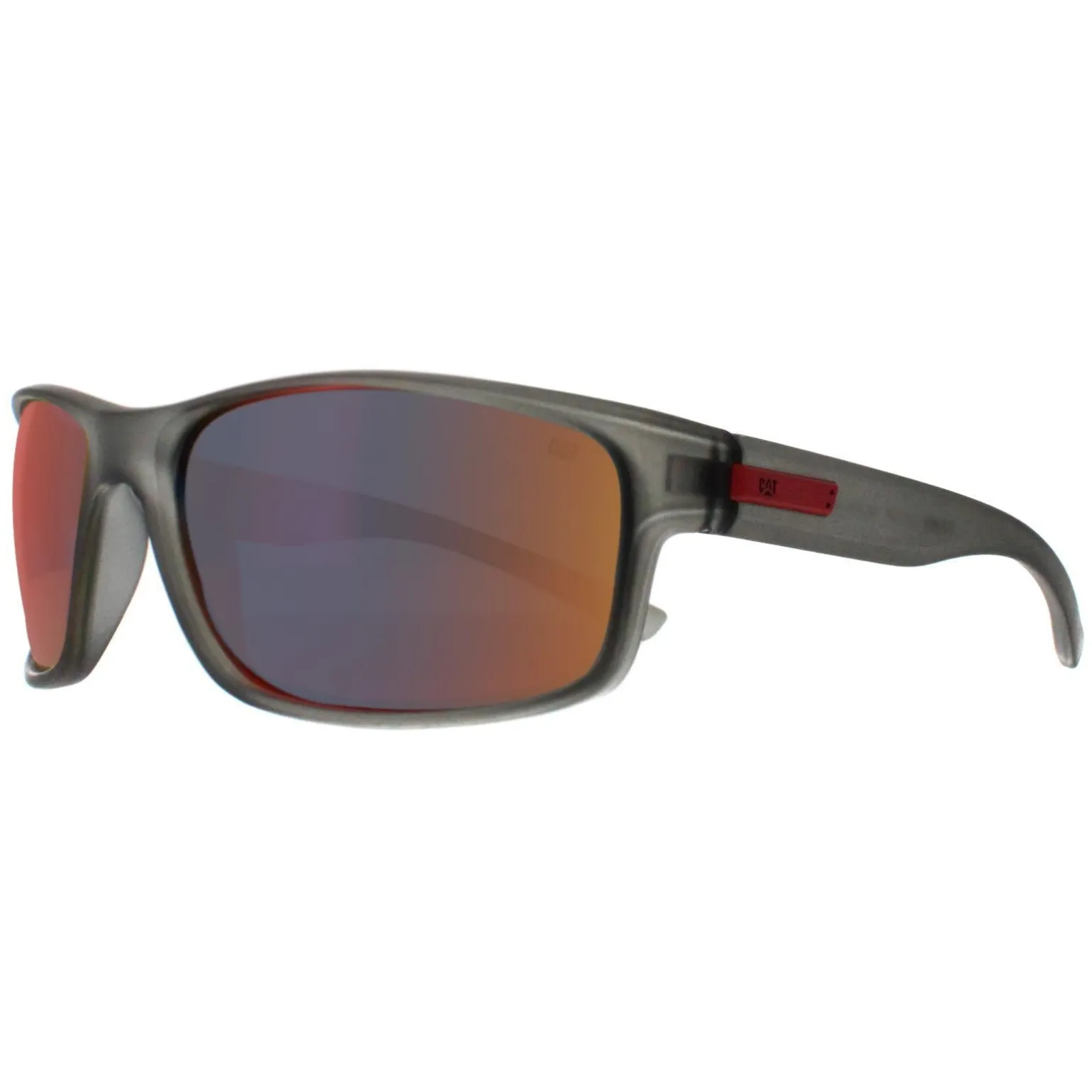 Caterpillar Sunglasses CTS-8019 108P Frosted Dark Grey Red Grey Gradie
