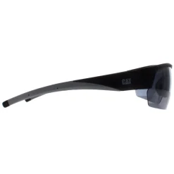 Caterpillar Sunglasses CTS-8022 104P Matte Black Solid Smoke Polarized