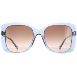 Chloe Sunglasses CH0125S 002 Blue Crystal Brown Gradient