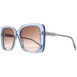 Chloe Sunglasses CH0125S 002 Blue Crystal Brown Gradient