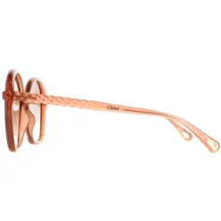 Chloe Sunglasses CH0003S 002 Dark Pink Brown Gradient