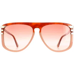 Chloe Sunglasses CH0104S 006 Shiny Blonde Havana Orange Gradient
