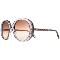 Chloe Sunglasses CH0007S 003 Transparent Grey Brown Gradient
