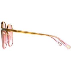 Chloe Sunglasses CH0031S Franky 002 Yellow to Pink Crystal Fade and Go