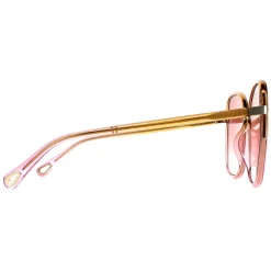 Chloe Sunglasses CH0031S Franky 002 Yellow to Pink Crystal Fade and Go