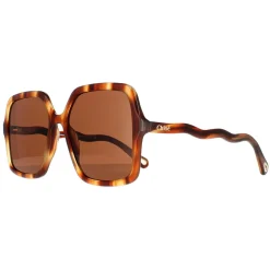 Chloe Sunglasses CH0086S Zelie 005 Havana Brown