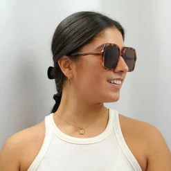 Chloe Sunglasses CH0086S Zelie 005 Havana Brown