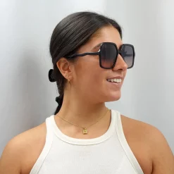Chloe Sunglasses CH0086S Zelie 001 Grey Blue Gradient