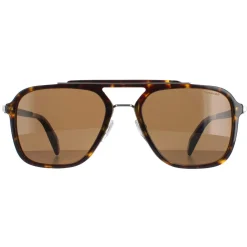 Chopard Sunglasses SCH291 722P Shiny Dark Havana Brown Polarised