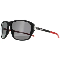 Chopard Sunglasses SCH292 703P Matte Sandblasted Black Smoke Polarized