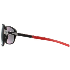 Chopard Sunglasses SCH292 703P Matte Sandblasted Black Smoke Polarized