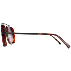 Chopard Sunglasses SCHF24 777P Brown Honey Havana Smoke Gradient Polar
