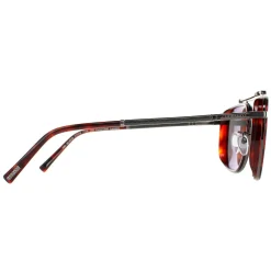 Chopard Sunglasses SCHF25 777P Brown Honey Havana Smoke Smoke Polarise