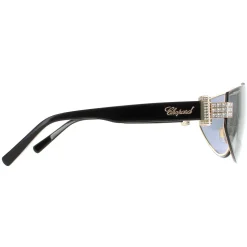 Chopard Sunglasses SCHF09S 300G Shiny Rose Gold Smoke Gold Mirror