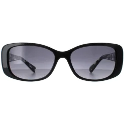 Coach Sunglasses HC8168 534811 Black Crystal Mosaic Light Grey