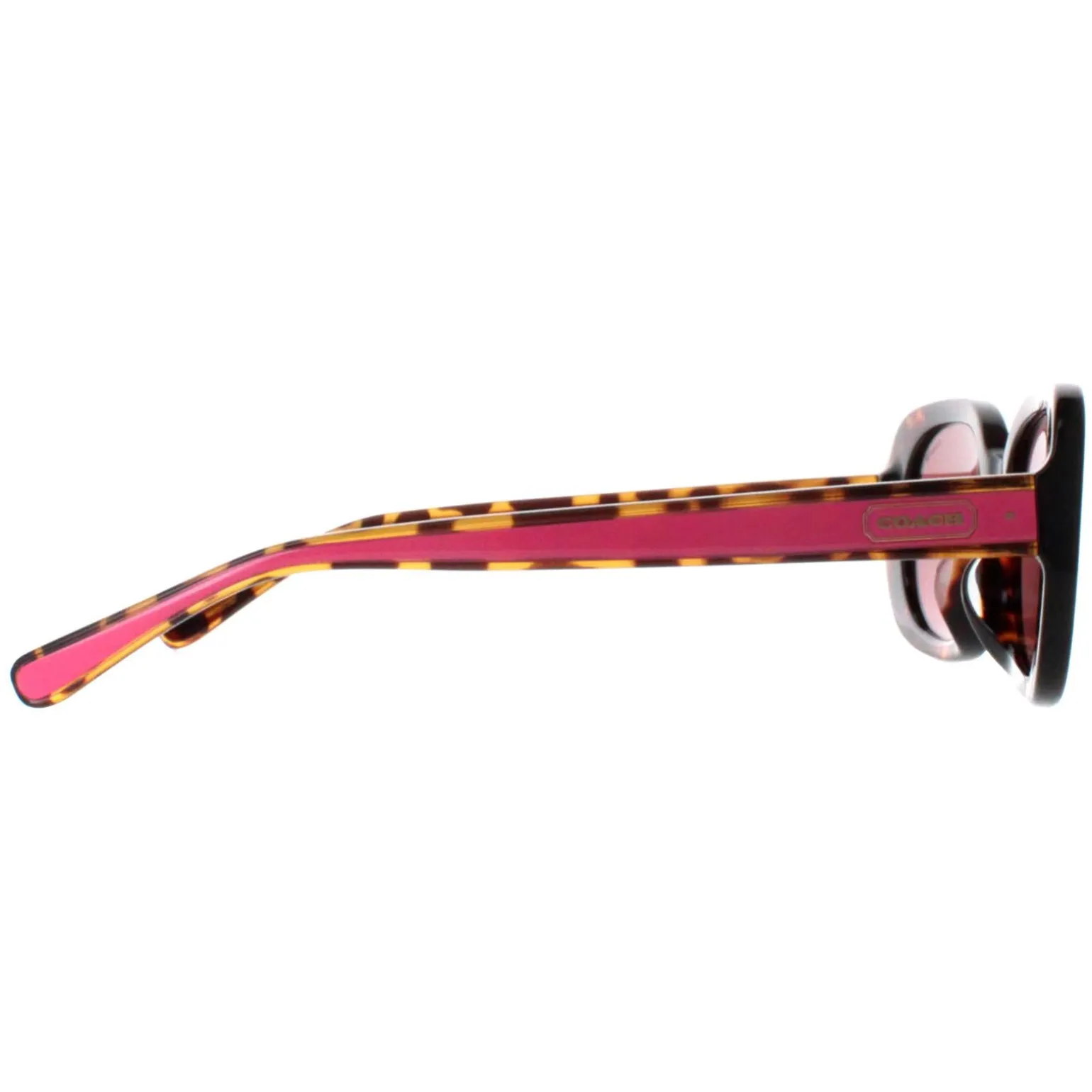 Coach Sunglasses HC8358U 512069 Dark Tortoise Dark Violet