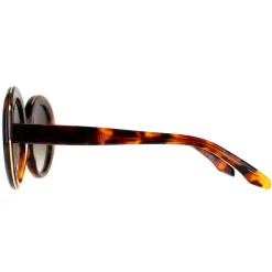 Cutler and Gross Sunglasses 1327 002 Yellow Tortoiseshell Brown