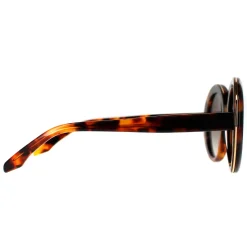 Cutler and Gross Sunglasses 1327 002 Yellow Tortoiseshell Brown