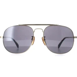 David Beckham Sunglasses DB7004/S J5G T4 Gold Silver
