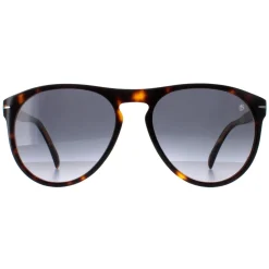 David Beckham Sunglasses DB1008/S 086 9O Dark Tortoise Grey Gradient