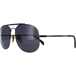 David Beckham Sunglasses DB7004/S V81 M9 Dark Ruthenium Grey Polarized