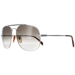 David Beckham Sunglasses DB7004/S 010 9K Palladium Silver Green Gradie
