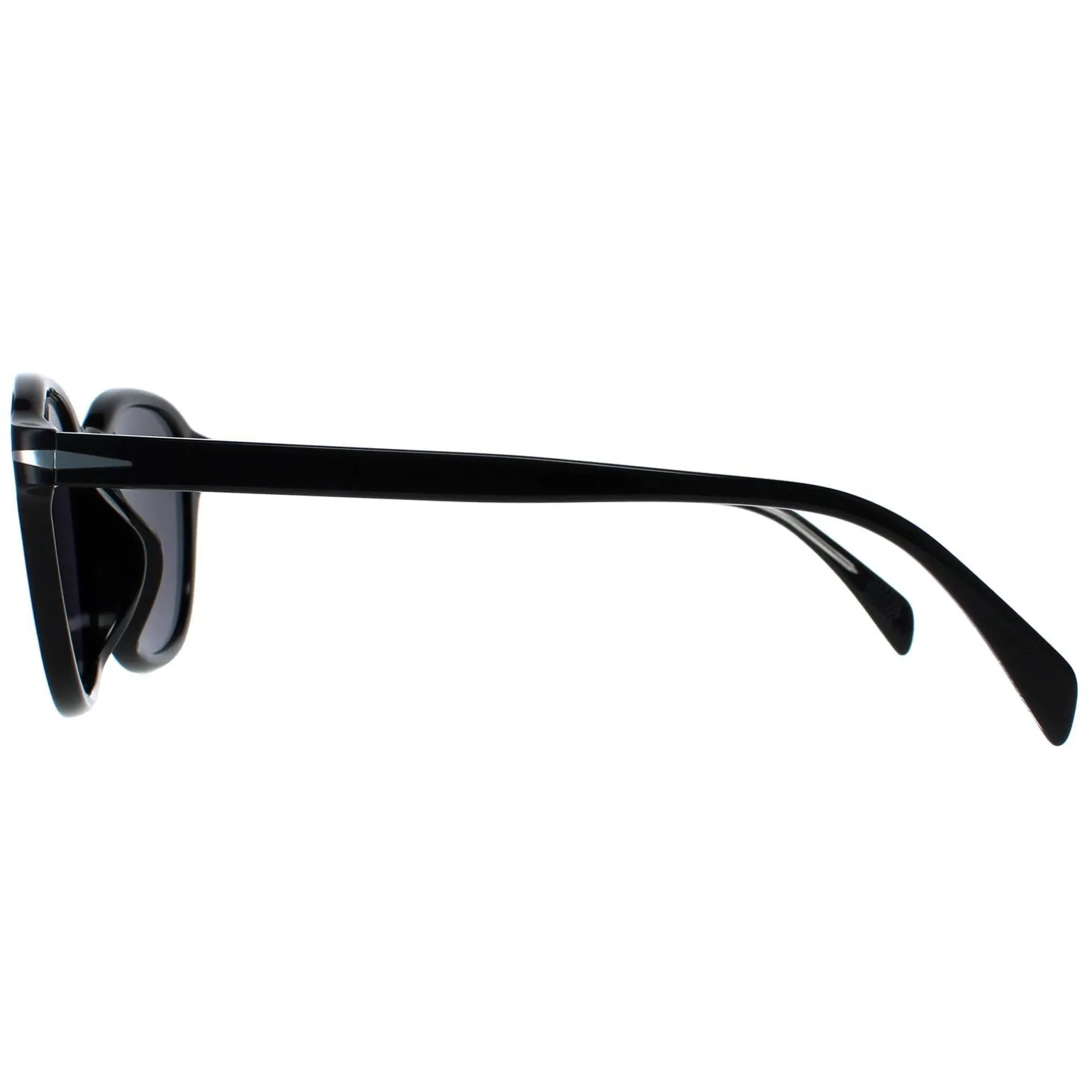 David Beckham Sunglasses DB1011/F/S 807 M9 Black Grey Polarized